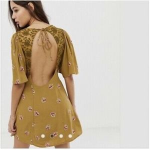 Free People Clove Mockingbird Mini Dress